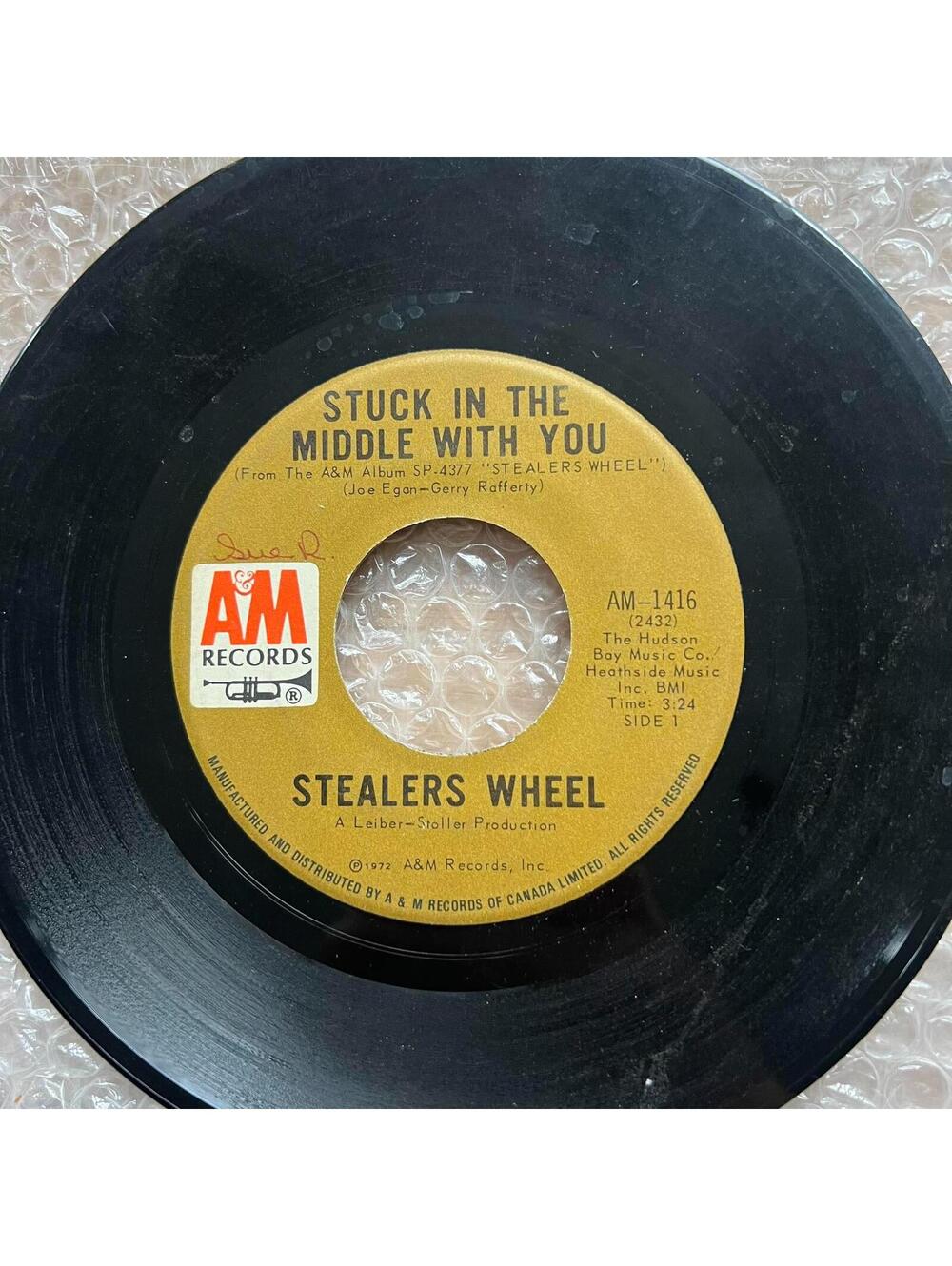 Stealers Wheel – Stuck In The Middle With You / Jośe 45rpm 7' Vinyl Record R86